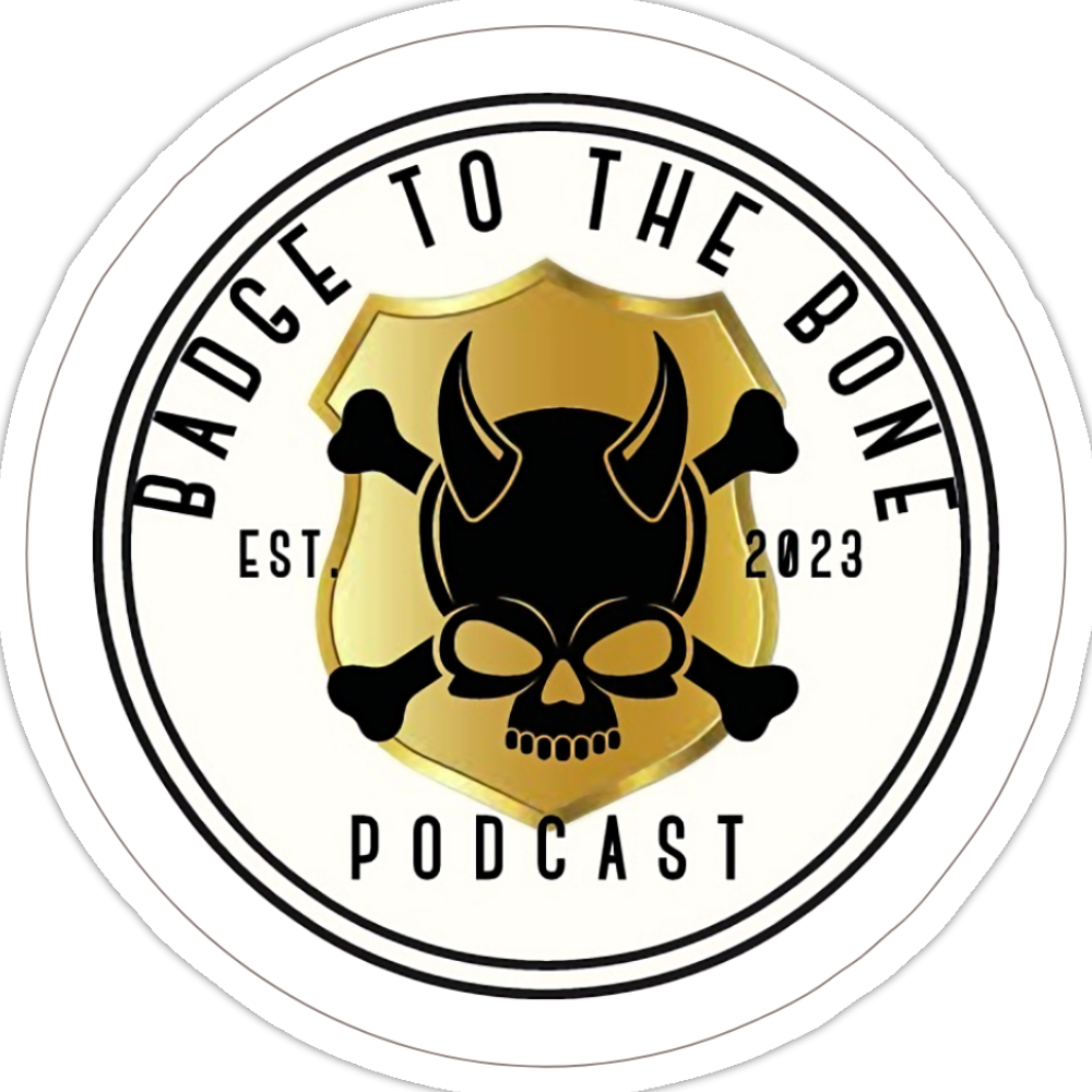 Badge To The Bone sticker